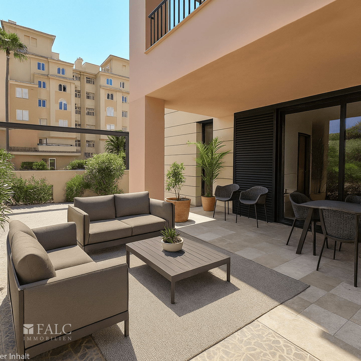 Terrasse Beispiel KI